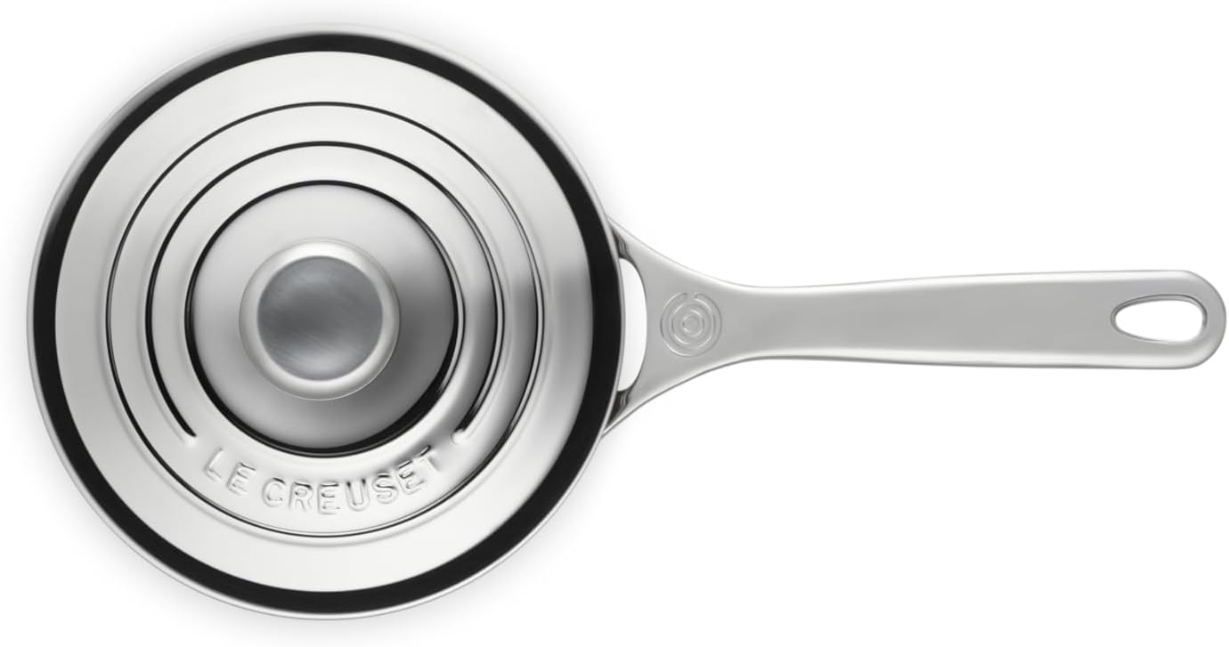 Le Creuset Tri-Ply Stainless Steel 2 Quart Saucepan