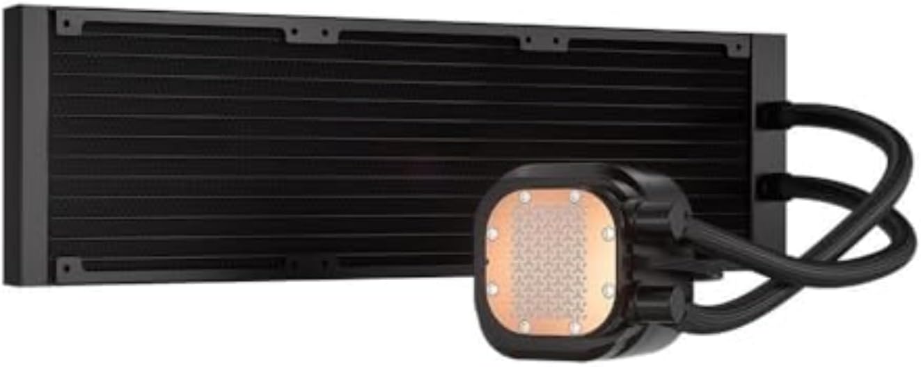 CORSAIR Nautilus 360 RS ARGB Liquid CPU Cooler – 360mm AIO – Low-Noise – Direct Motherboard Connection – Daisy-Chain – Intel LGA 1851/1700, AMD AM5/AM4 – 3X RS120 ARGB Fans Included – Black