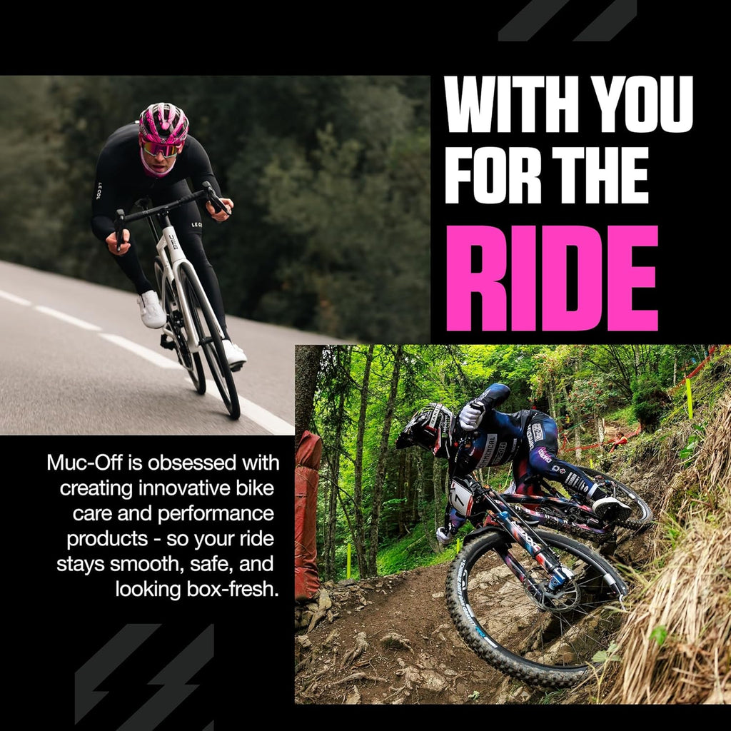 Muc Off Ultimate Bicycle Cleaning Kit - Must-Have Kit to Clean, Protect and Lube Your Bike - Includes Bike Cleaner, Bike Protect, Brushes and More