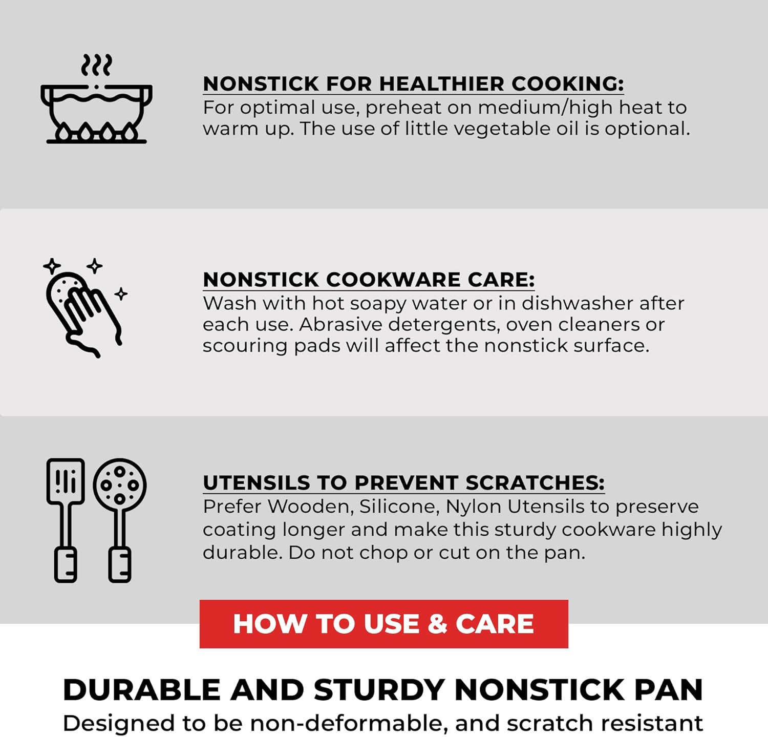 BRA COOKWARE Infinity 3-Piece Nonstick Frying Pan Set | 8, 9.5 & 11 Inch Cast Aluminum Skillet Set | Removable Handle | PFOA/PFAS Free Fry Pans | All Cooktops incl. Induction | Oven Safe Skillets