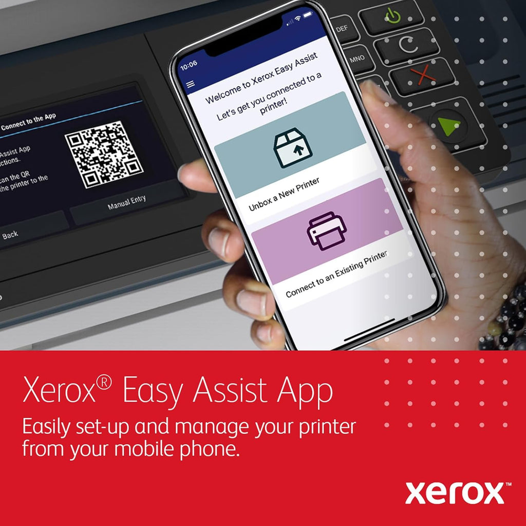 Xerox B225DNI All-in-One Printer, Laser, B&W, Wireless, ADF, Letter, Print, Scan, Copy, Energy Star Certified, Up to 36PPM