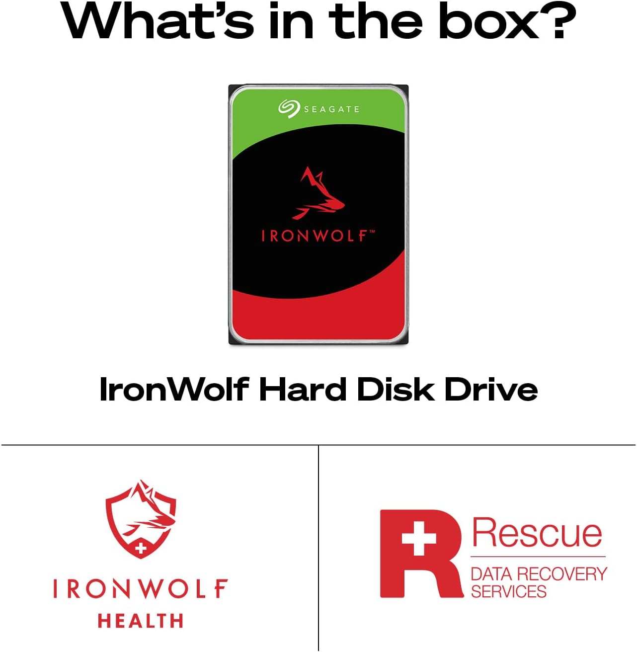 Seagate IronWolf 8TB NAS Internal Hard Drive HDD – 3.5 Inch SATA 6Gb/s 7200 RPM 256MB Cache for RAID Network Attached Storage – Frustration Free Packaging (ST8000VNZ04/N004)