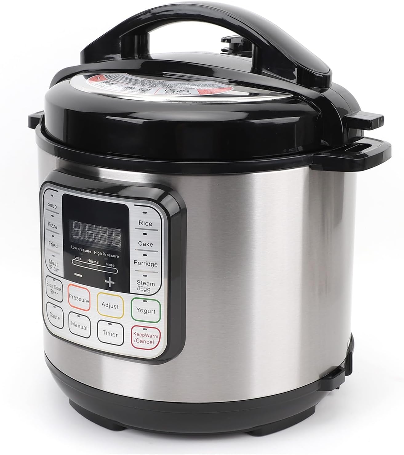 16 in 1 Multi Cooker, Dishwasher Stainless steel Pressure Cooker for Slow Cooker Rice Cooker Steam Pot Food Warmer (US Plug 110V)