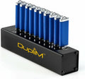 DupliM 1 to 10 Mini USB Flash Media Thumb Drive Duplicator Cloner Burner Computer Connected Compact Copier for MAC and PC
