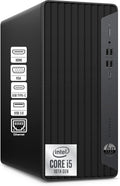 HP Desktop Computer Tower PC, Intel i5-10400F, (16GB DDR4 RAM, 1TB PCIe SSD), WiFi Adapter, Keyboard & Mouse Included, Slience Design for Home use& Student Daily Study, Windows 11 Pro, Jet Black