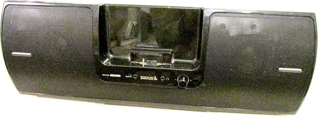 Audiovox Sirius SUBX2 Speaker Dock Portable Sound System -Black