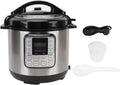 Ymiko 16 in 1 Electric Pressure Cooker, 6L Multi Cooker Dishwasher Safe for Slow Cooker Rice Cooker Steam Pot Yogurt Maker Warmer, smart programs with overheat, overcurrent, (US Plug 110V)
