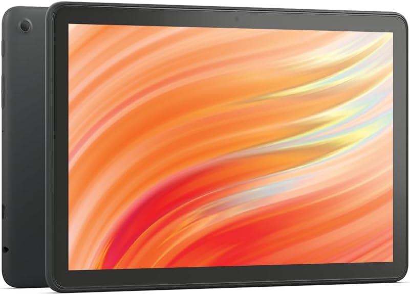 Like-New Amazon Fire HD 10 tablet, built for relaxation, 10.1" vibrant Full HD screen, octa-core processor, 3 GB RAM, 32 GB, Black