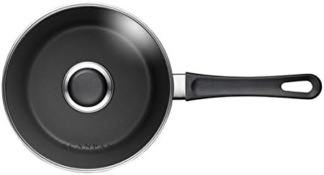 SCANPAN USA Inc Scanpan Classic 3-Quart Covered Saucepan, Black/Clear