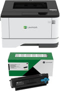 Lexmark MS331dn Black and White Laser Printer, with Ethernet & Automatic Two-Sided Printing, Office Printer (3-Series)(29S0000) Bundle with55B1000 Black 3K Yield Toner Cartridge
