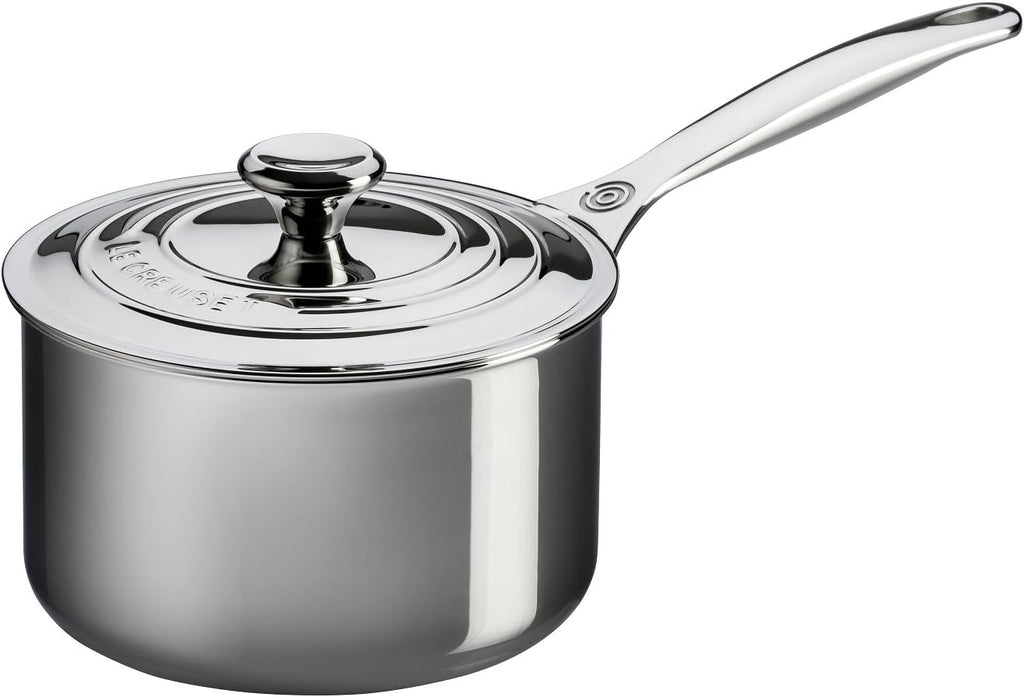 Le Creuset Tri-Ply Stainless Steel 2 Quart Saucepan