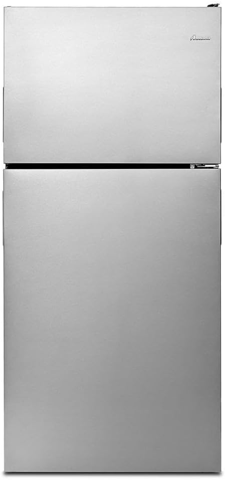 Amana 18.2 cu. ft. Top Freezer Refrigerator in Stainless Steel
