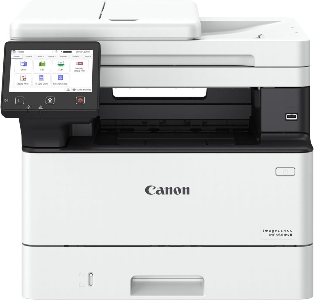 Canon imageCLASS MF465dw II - Monochrome Wireless Duplex Laser Printer with Print, Copy, Scan, Fax, Expandable Paper Capacity and 3 Year Limited Warranty, 42 PPM