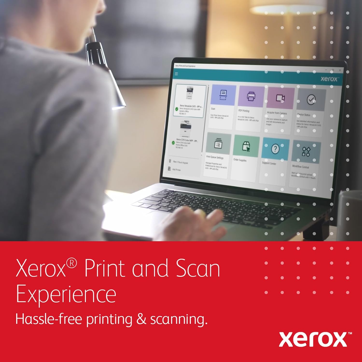 Xerox B235DNI All-in-One Printer, Laser, B&W, Wireless, ADF, Letter, Print, Scan, Copy, Fax, Energy Star Certified, Up to 36PPM