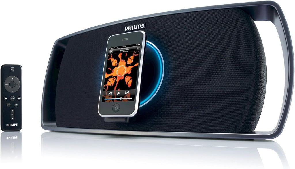 Philips Revolution Motorized Portable Speaker Dock for iPhone/iPod