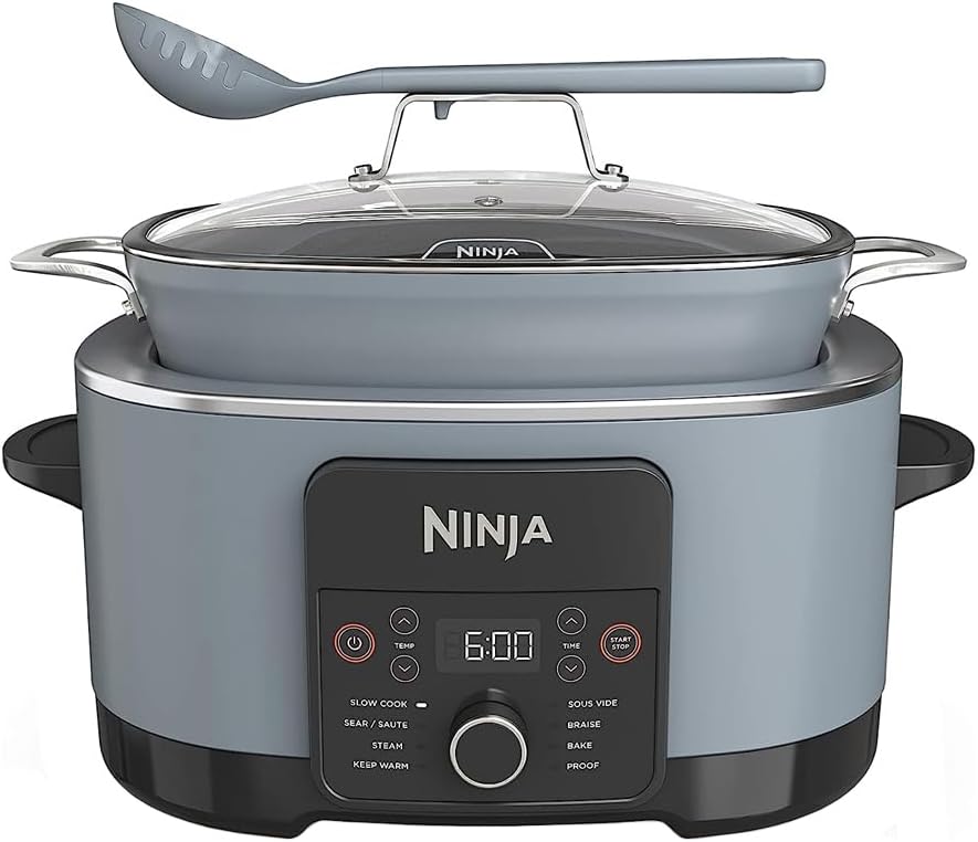 Ninja MC1001 Foodi Possible Slow Cooker PRO Multi-Cooker (Renewed) Bundle with 3 YR CPS Enhanced Protection Pack