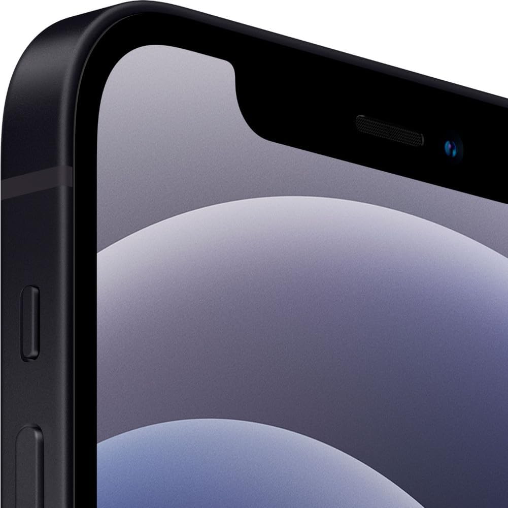 Apple iPhone 12, 64GB, Black - Unlocked (Renewed)