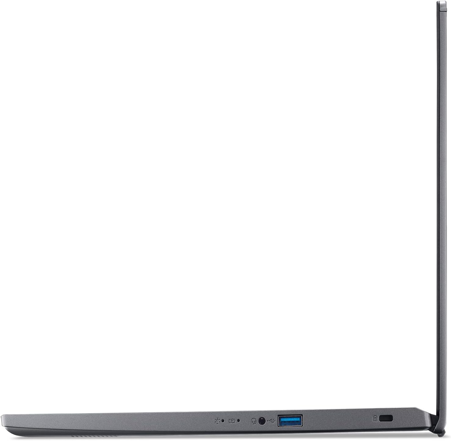 acer Aspire 5 A515-57G-58R7 Slim Laptop | 15.6" Full HD IPS | Intel Core i5-1240P | NVIDIA GeForce RTX 2050 | 8GB DDR4 | 512GB SSD | Wi-Fi 6 | Thunderbolt 4 | Fingerprint Reader | Backlit KB | Win 11