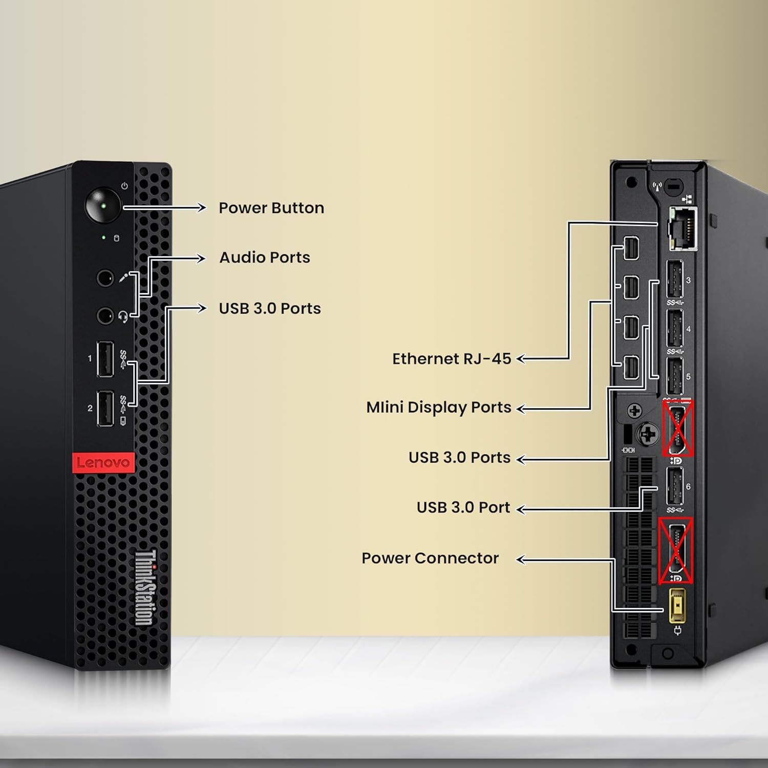 Lenovo ThinkStation P320 Mini PC - Intel Core i7-7700T - 16GB DDR4 RAM - 512GB NVMe SSD - Wi-Fi - Windows 11 Pro - NVIDIA Quadro P600 GPU - Tiny Desktop - Compact Business Desktop (Renewed)