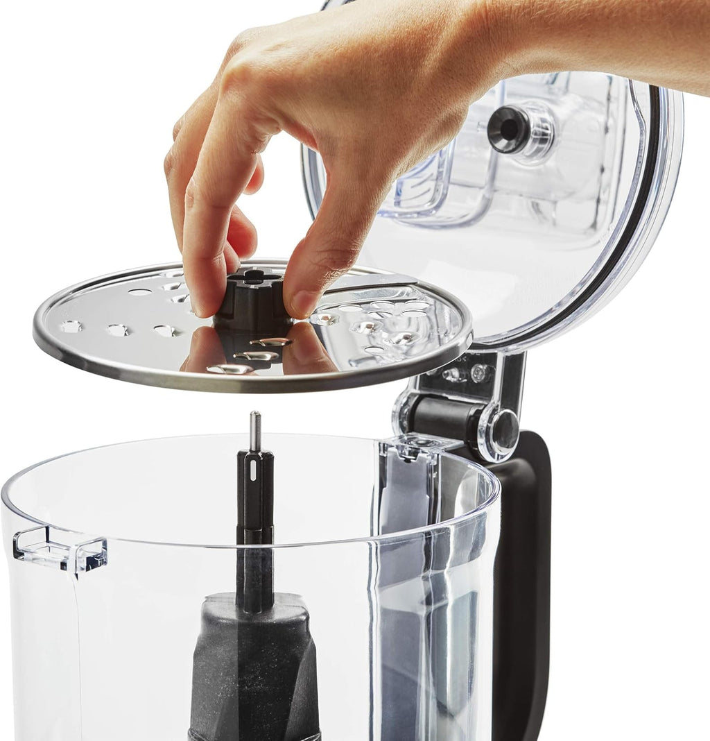 KitchenAid KFP0919CU 9 Cup Plus Food Processor, Contour Silver (Renewed)