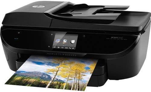 HEE7640 Envy Wireless 7640 e-All-in-One Photo Copier, Scanner, Fax and Printer with Mobile Printing, Duplex, Up to 22 ppm, Up to 4800 x 1200 dpi (Renewed)