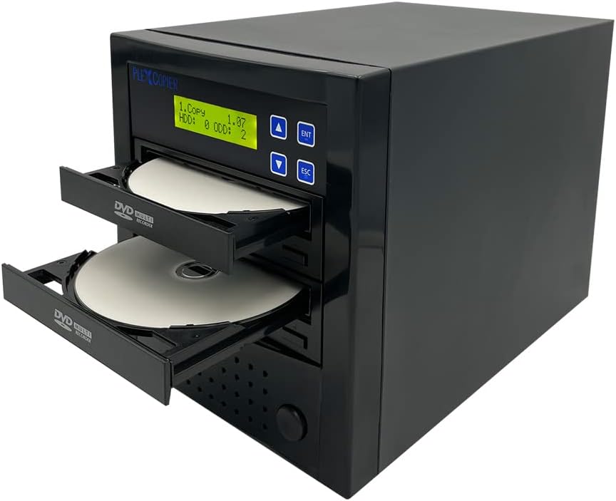 24X 1 to 1 CD DVD M-Disc Supported Duplicator Copier Tower with Free Copy Protection