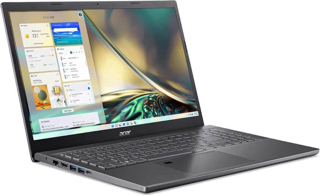 acer Aspire 5 A515-57G-58R7 Slim Laptop | 15.6" Full HD IPS | Intel Core i5-1240P | NVIDIA GeForce RTX 2050 | 8GB DDR4 | 512GB SSD | Wi-Fi 6 | Thunderbolt 4 | Fingerprint Reader | Backlit KB | Win 11