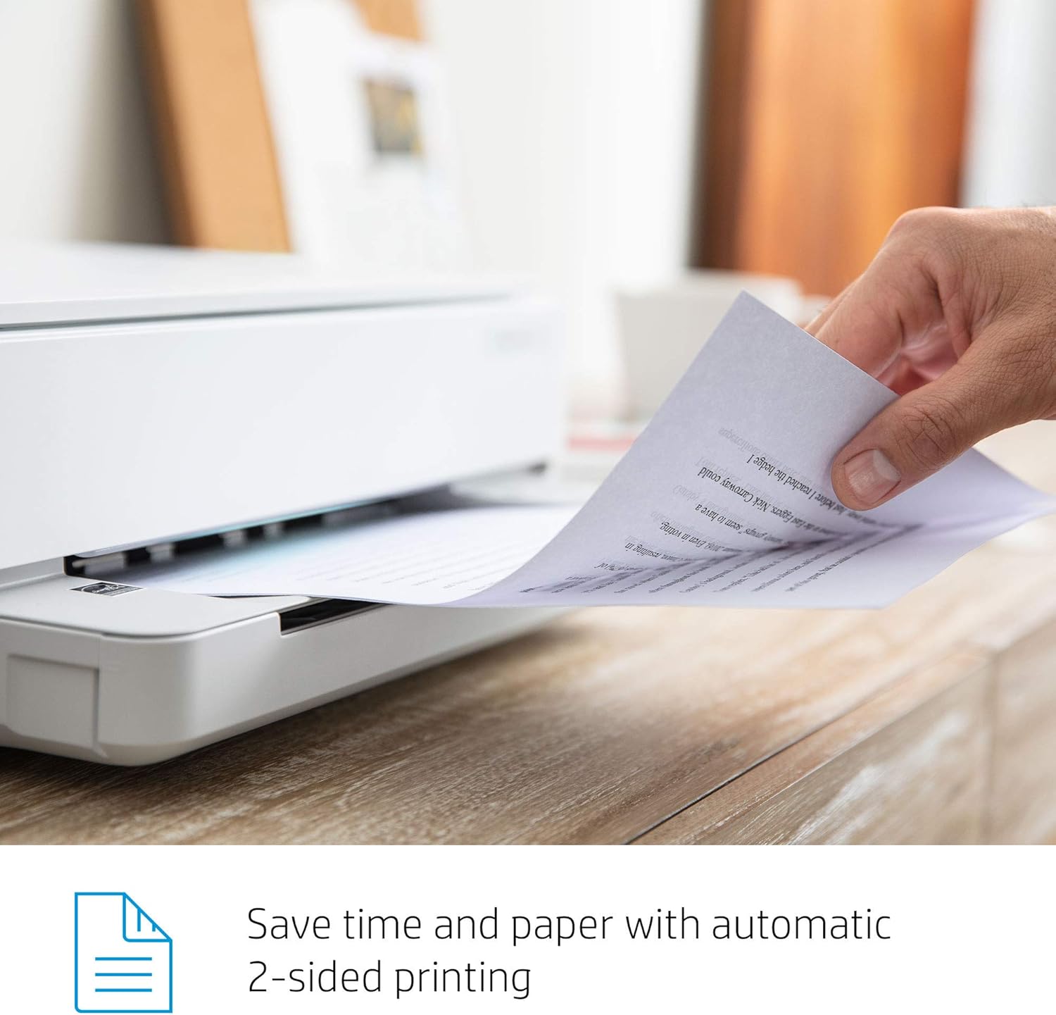 HP ENVY 6055e Wireless Color Inkjet Printer, Print, scan, copy, Easy setup, Mobile printing, Best-for-home, 3 month Instant Ink trial included, white