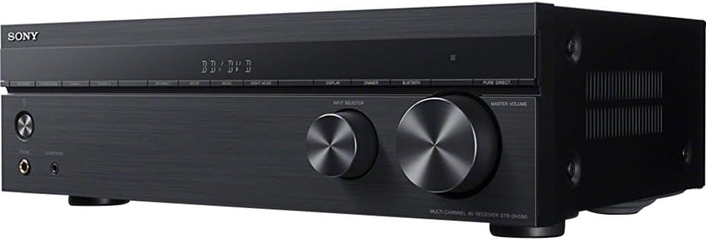 Sony STRDH590 5.2 Multi-Channel 4k HDR AV Receiver with Bluetooth Bundle with 3 YR CPS Enhanced Protection Pack