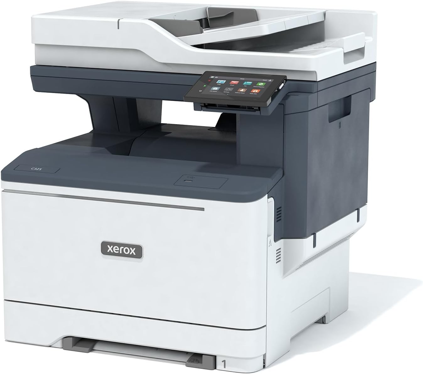 Xerox C325dni Wireless Color Laser All-in-One Printer – 35ppm High-Speed Printer Scanner Copier Fax, Cloud Ready, Wireless Printer for Laptop & Desktop
